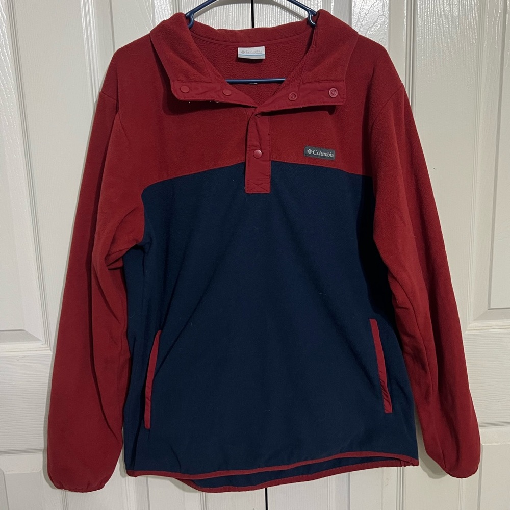 Columbia quarter snap jacket